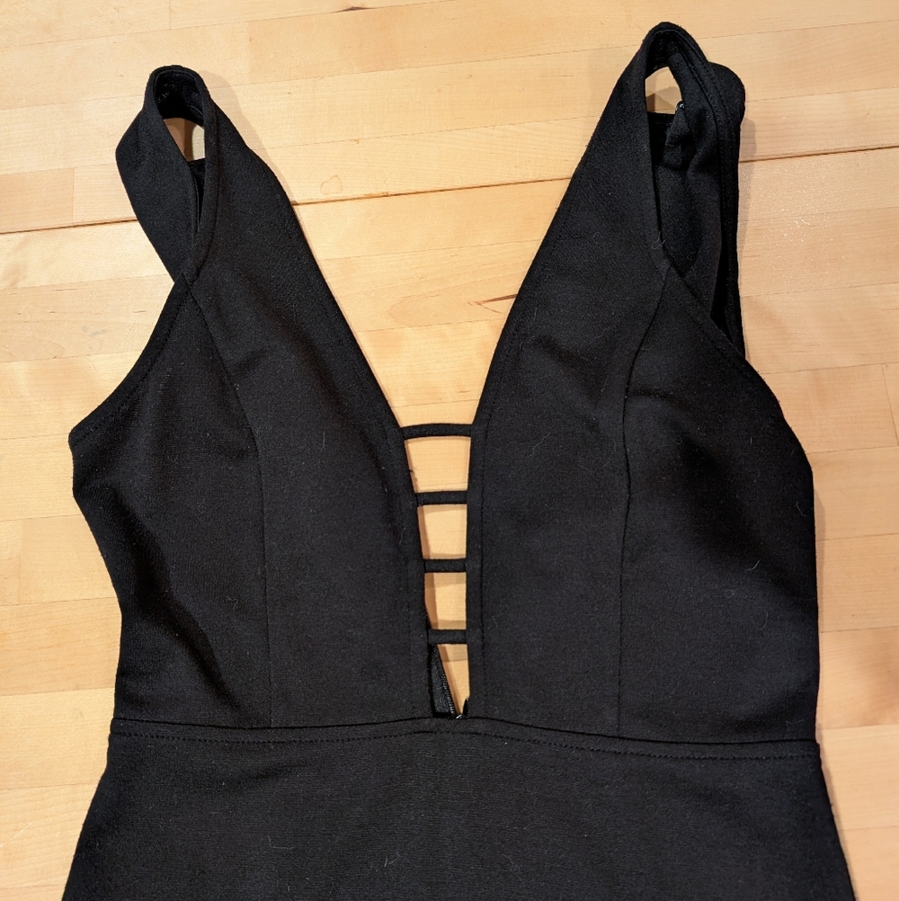 Black Cutout Dress